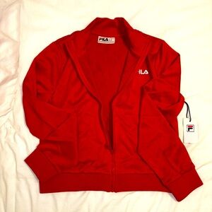 FILA Red Track Jacket